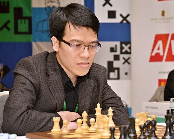 Lê Quang Liêm sẽ tiếp tục tranh tài giải cờ nhanh tới đây. Ảnh: Chess24