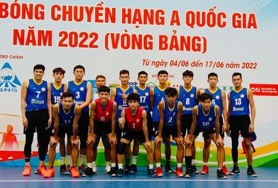 Đội nam Sanest -Sanna Khánh Hòa trở lại sau khi vắng mặt ở vòng chung kết năm ngoái vì lý do Covid-19. Ảnh: T.T.THIÊN