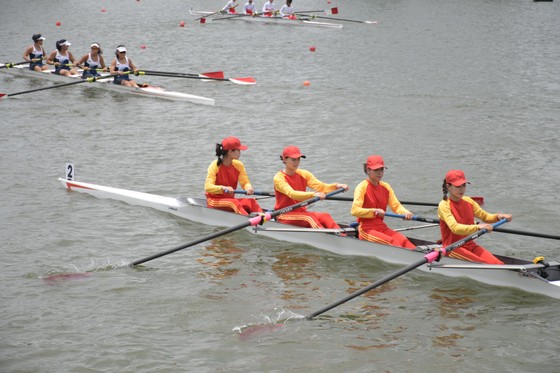 Đua thuyền rowing đã bị loại khỏi chương trình thi đấu chính thức của SEA Games 32-2023 năm sau. Ảnh: T.N