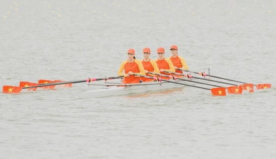 Đội rowing Việt Nam quyết tâm đạt kết quả cao giải vô địch châu Á 2022. Ảnh: THẢO PHẠM