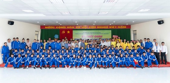 Đoàn thể thao An Giang quyết giành thứ hạng tốt nhất ở kỳ Đại hội thể thao năm nay. Ảnh: VHTTAG