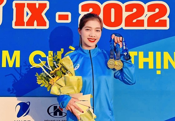 Thanh Nhi đã để lại dấu ấn ở Đại hội thể thao toàn quốc lần 9-2022 và cô xứng đáng là một trong các gương mặt tiêu biểu của thể thao TT-Huế hiện tại. Ảnh: THANH NHI