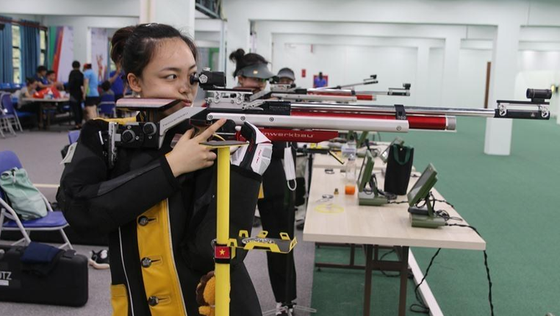 Tuyển bắn súng Việt Nam có các mục tiêu quan trọng dù không tham dự SEA Games 32. Ảnh: D.P