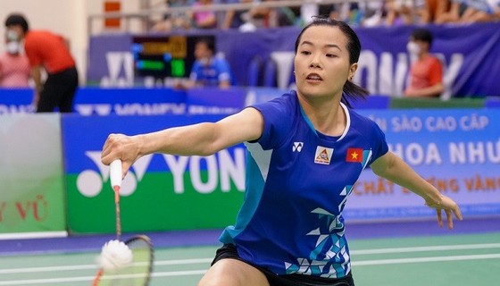 Nguyễn Thùy Linh đã thua tại chung kết giải Challenge Thái Lan 2023 nhưng vẫn được ghi nhận nỗ lực thi đấu lần này. Ảnh: DŨNG PHƯƠNG