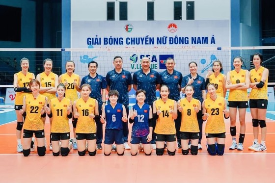 Đội tuyển bóng chuyền nữ Việt Nam sẽ có 3 ngày tập luyện tại Hà Nội trước khi đi Hàng Châu (Trung Quốc). Ảnh: MINH MINH