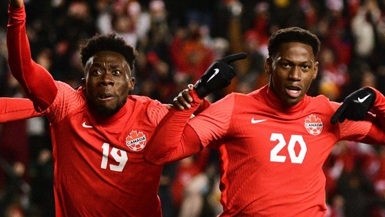 Tuyển Canada gây chú ý thông qua áo đấu World Cup 2022 ảnh 2