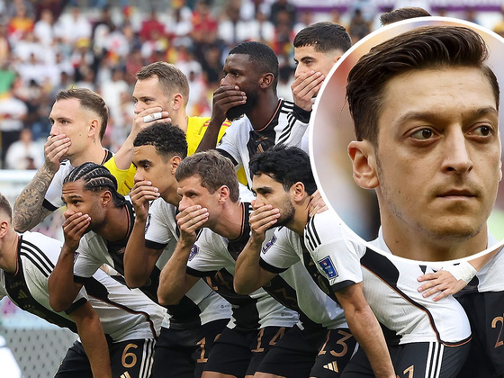 Tuyển Đức bị người Qatar khơi lại scandal Mesut Ozil 