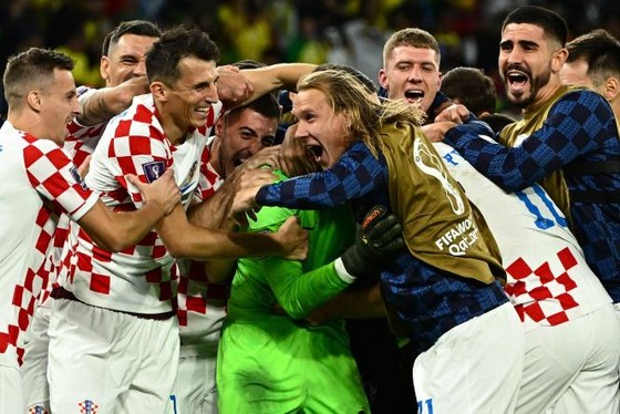 Croatia ăn mừng tiến vào bán kết World Cup 2022