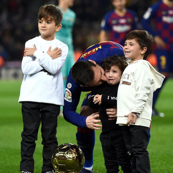 Messi trajo a sus hijos de vuelta a Barcelona, ​​¿se acabó el futuro? foto 1