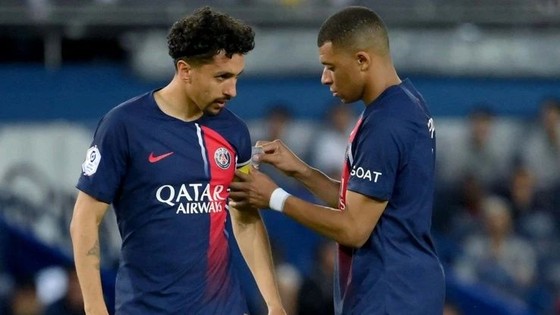 Marquinhos sigue siendo el capitán del PSG, no Mbappé