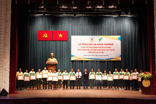Đại hội TDTT toàn quốc lần thứ VIII: TPHCM khen thưởng 20 tập thể và 68 cá nhân xuất sắc ảnh 1
