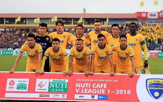 Đội Thanh Hóa khôn thành công ở AFC Cup 2018. Ảnh: MINH HOÀNG