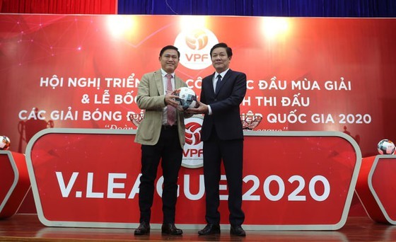 V-League 2020 sẽ có nhà tài trợ đến từ Hàn Quốc. Ảnh: MINH HOÀNG