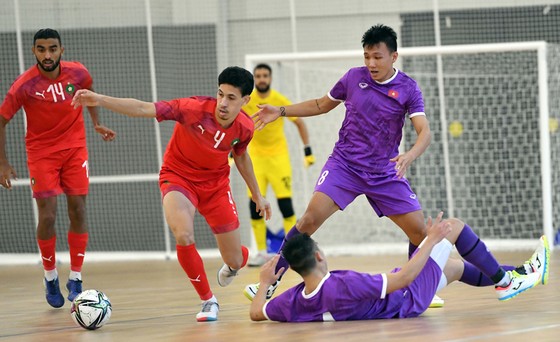 Đội tuyển futsal Việt Nam kết thúc 4 trận tập huấn trước thềm World Cup. Ảnh: ANH TRẦN