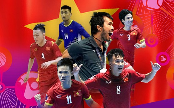 Đội tuyển Futsal Việt Nam hai năm liền vào VCK World Cup 