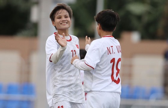 Nguyễn Thị Vạn ghi bàn thắng duy nhất cho đội tuyển nữ Việt Nam