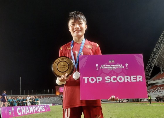 Minh Chuyên giành giải Cầu thủ ghi nhiều bàn thắng