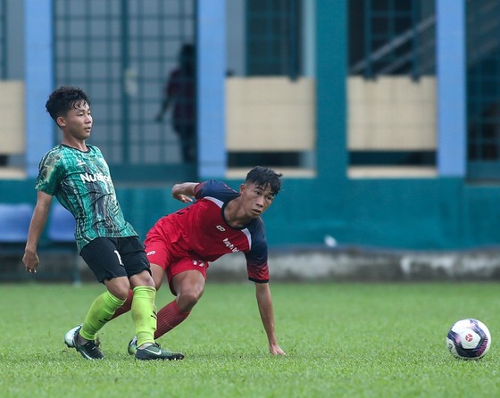 Các cầu thủ Học viện Nutifood giành 3 điểm trước Tây Ninh