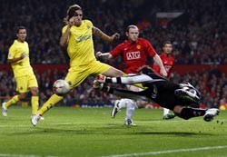 Champions League 2008/2009 – Lượt trận đầu tiên 4 bảng E, F, G, H (rạng sáng 18-9): Thất vọng M.U