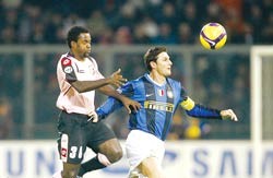 Inter (1) -  Palermo (8): Trên đường về đích