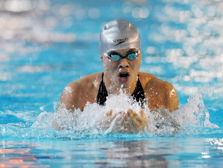 Giải vô địch bơi lội toàn quốc 2009: Nguyễn Hữu Việt gây ấn tượng