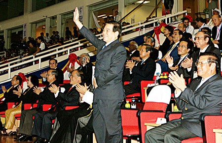 Tối qua, khai mạc Asian Indoor Games 3 năm 2009: Việt Nam xin chào!