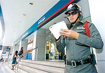 Thái Lan thắt chặt an ninh tại các ngân hàng