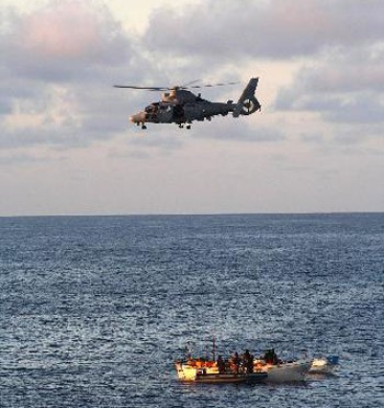 Tàu chở dầu Na Uy bị cướp biển Somali tấn công