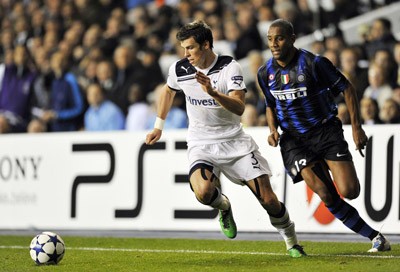Lượt trận thứ 4 bảng A - Champions League 2010-2011: Tottenham - Inter Milan 3 - 1