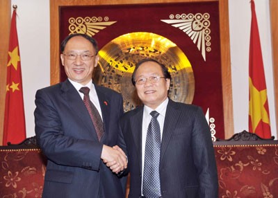 Đoàn đại biểu cấp cao Thể thao Trung Quốc thăm Việt Nam