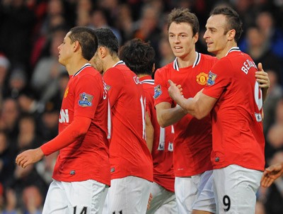 Vòng 18 Giải Ngoại hạng Anh 2011-2012: Man.United bắt kịp Man.City