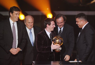 Lionel Messi đoạt Quả bóng vàng FIFA 2011
