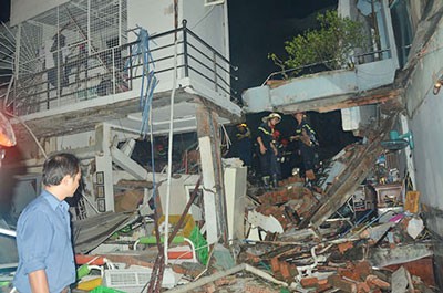 Một vụ tai nạn thương tâm tại quận 3, TPHCM: Cháy nổ làm sập 3 căn nhà, 10 người tử vong
