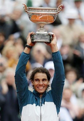 Nadal giành danh hiệu thứ 8