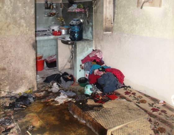 Cháy phòng trọ ở Bình Thạnh (TPHCM), 5 người bị bỏng nặng