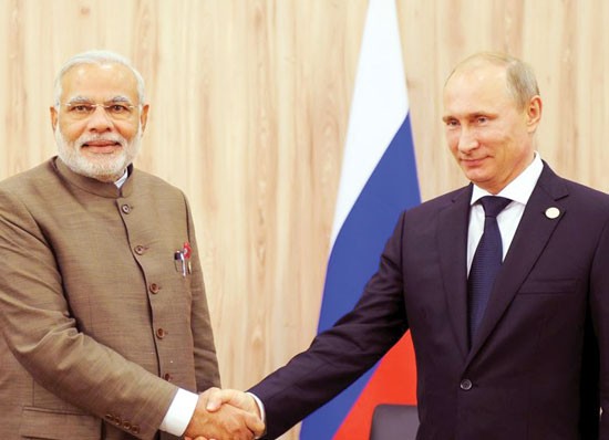 Nga - Ấn Độ: Tăng hợp tác quân sự, kinh tế