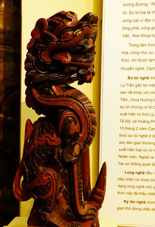 Sư tử và nghê trong nghệ thuật điêu khắc cổ Việt Nam
