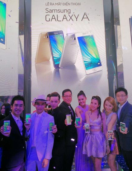 Samsung chính thức ra mắt dòng smartphone Galaxy A