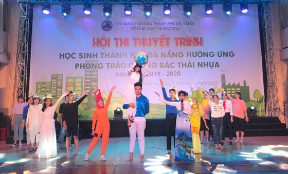 Hội thi thuyết trình Học sinh thành phố Đà Nẵng hưởng ứng phong trào chống rác thải nhựa