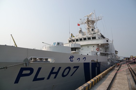 Tàu tuần tra Bảo vệ bờ biển Nhật Bản thăm Đà Nẵng ảnh 1