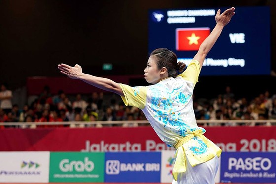 Wushu: Hoàng Thị Phương Giang đoạt HCĐ Trường quyền ảnh 2