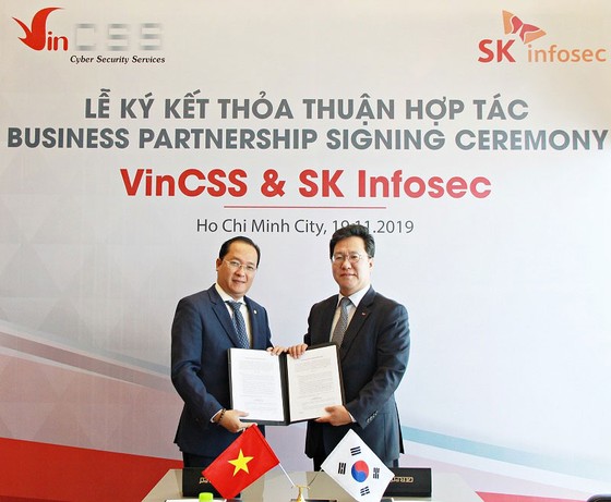 VinCSS ký thỏa thuận hợp tác an ninh mạng với SK Infosec ảnh 1 VinCSS ký thỏa thuận hợp tác an ninh mạng với SK Infosec ảnh 1