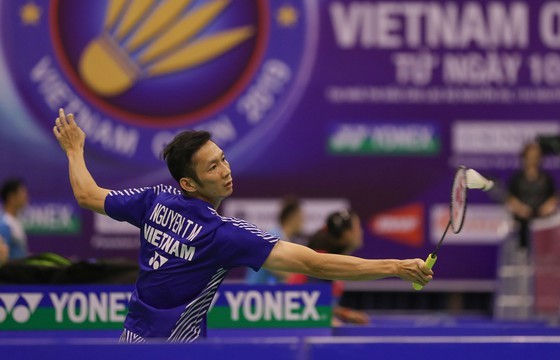 Tay vợt số 1 cầu lông Việt Nam Nguyễn Tiến Minh. Ảnh: DŨNG PHƯƠNG