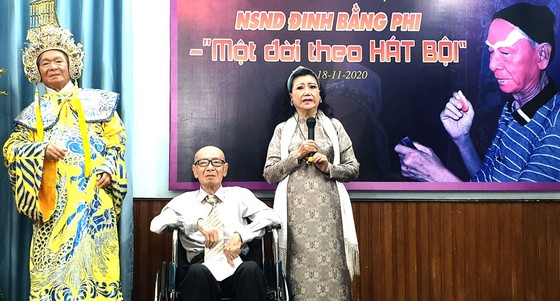 NSND Kim Cương chia sẻ những kỷ niệm trong công việc với NSND Đinh Bằng Phi