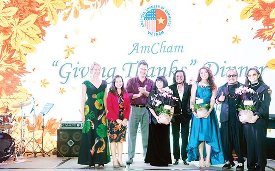 Tiệc tối của AmCham Việt Nam tôn vinh hoạt động vì cộng đồng