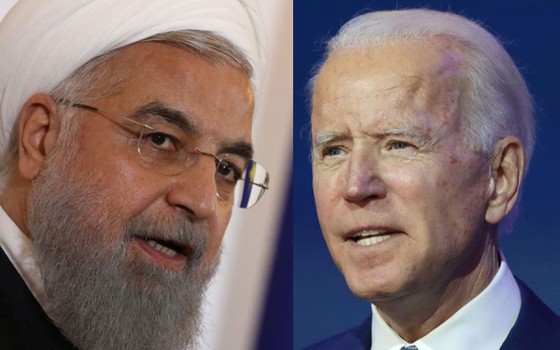 Tổng thống Iran Rouhani và Tổng thống Mỹ Biden. Ảnh: Jewish Journal