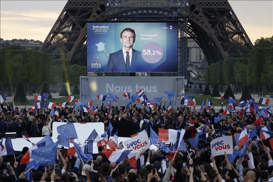Tổng thống Pháp Emmanuel Macron tái đắc cử ảnh 2