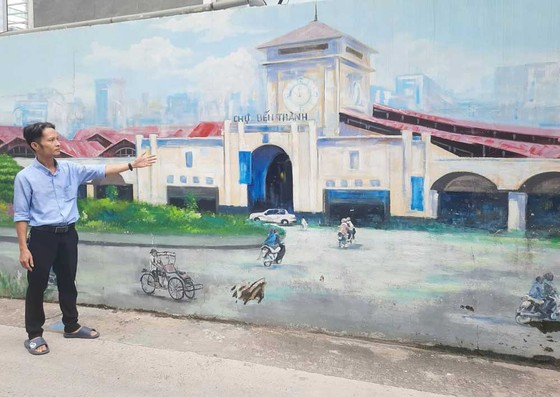 Tường Cũ Thành Tác Phẩm Tranh Đường Phố | Báo Sài Gòn Giải Phóng