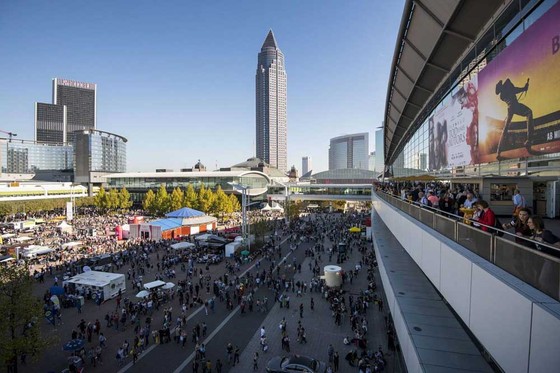 Hội sách Frankfurt 2022 diễn ra trong không gian rộng lớn