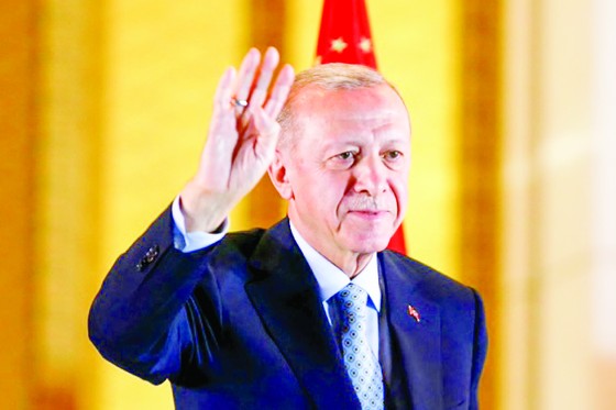 Tổng thống Thổ Nhĩ Kỳ Recep Tayyip Erdogan tái đắc cử 